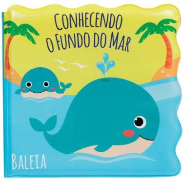 Imagem de Livrinho de Banho Educativo Bebê Infantil Buba, Fundo do mar