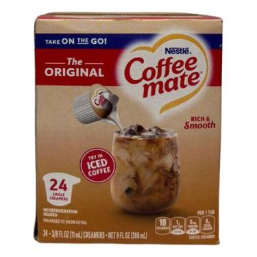 Imagem de Coffee Mate Individual Creme Líquido Para Café 24u Envio Já - Nestlé