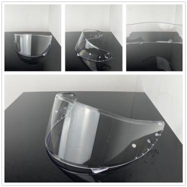 Imagem de Protetores de capacete para capacete SHOEI X14 Z7 CWR1 RF1200 Xspirit NXR capacete viseira proteção UV acessórios (ouro)