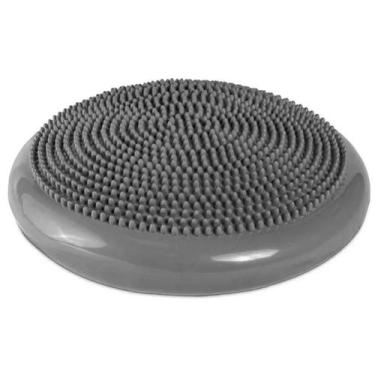 Imagem de Disco De Equilíbrio Inflável Yoga Pilates Fisioterapia - IMPORT, Cinza