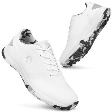 Imagem de Ifrich Sapatos de golfe masculinos sem espinhos masculinos sapatos esportivos de golfe confortáveis tênis de caminhada de golfe antiderrapante para treinamento tênis de golfe para homens sapatos de