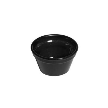 Imagem de Kit 24x Ramequins Molho 90ml Preto Finger Foods Resistente - VEM
