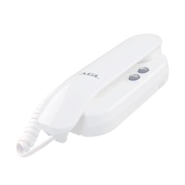 Imagem de Interfone Individual Universal AGL S100, 12V, Acabamento Slim e Fácil 
