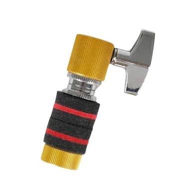 Imagem de MERIGLARE Embreagem de chimbal, suporte de prato de tambor, acessórios de fixação, ferragens estáveis, acessórios de percussão, suporte de chimbal, embreagem de, Ouro