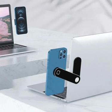 Imagem de Suporte Magnético Para Telefone Com Dupla Tela Em Liga De Alumínio, Su