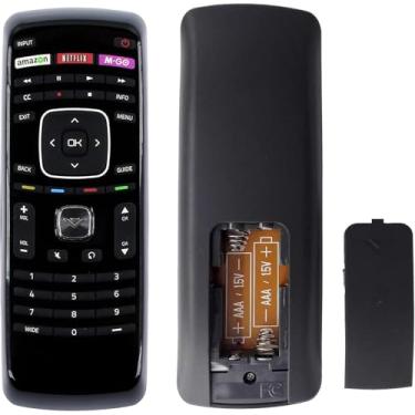 Imagem de Controle remoto XRT112 para Vizio Smart TV com teclas de atalho: Amazon, Netflix e Mgo