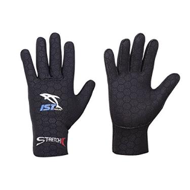 Imagem de IST Luvas de natação de neoprene super elásticas de 2,5 mm com pontos antiderrapantes, equipamento de mergulho