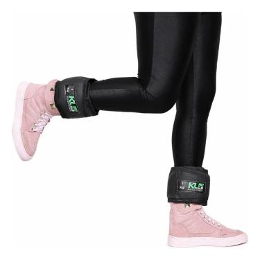 Imagem de 2X Par Caneleira Tornozeleira Peso Perna 1 Kg Treino Fitness