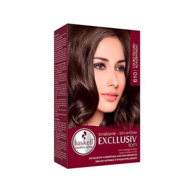 Imagem de Tintura Tonalizante Haskell 610 Louro Escuro Acinzentado