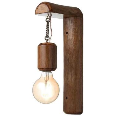 Imagem de Pendente Iluminação Pergolado Varanda Quiosque Em Madeira