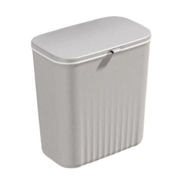 Imagem de Lixeira Plástica Suspensa com Tampa - Top Rio