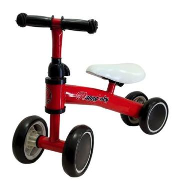 Imagem de Bicicleta De Equilibrio Infantil 4 Rodas Sem Pedal Até 20Kg - Bike, Ve