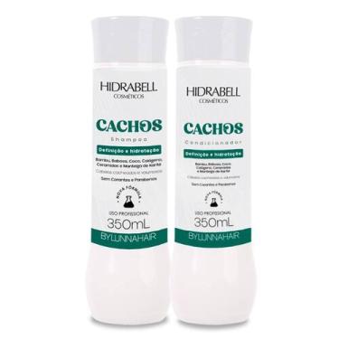 Imagem de Shampoo e Condicionador Cachos Bambu 500ml Hidrabell  Tratamento Hidra