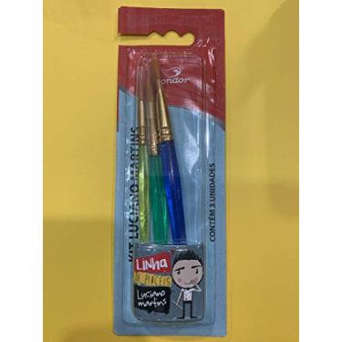 Imagem de KIT PINCEL CONDOR 516 LUCIANO MARTINS C/3 PINCEIS