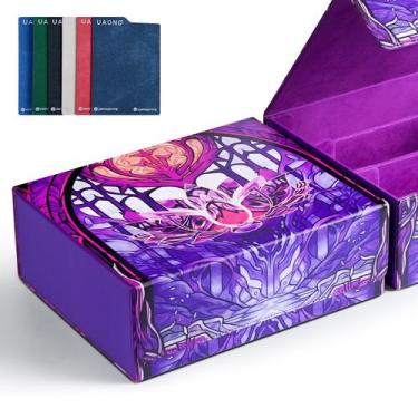 Imagem de Caixa de armazenamento de cartões UAONO para MTG Trading Card 1800+ co