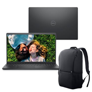 Imagem de Notebook Dell Inspiron I15-I1300-U30PB 15.6&quot; Full HD 13ª Gen Intel Core i5 8GB 512GB SSD Linux Preto Carbono + Mochila