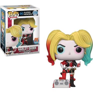 Imagem de Funko Pop Dc Heroes 279 Harley Quinn Boombox Exclusive PX