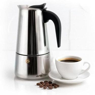 Imagem de Cafeteira Tipo Italiana Inox Para 6 Xicaras