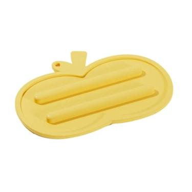 Imagem de predolo Suporte para Tampa de Panela, Tapete Escorredor, Organizador de, Almofada de Silicone a Altas Temperaturas e Antiderrapante, Amarelo