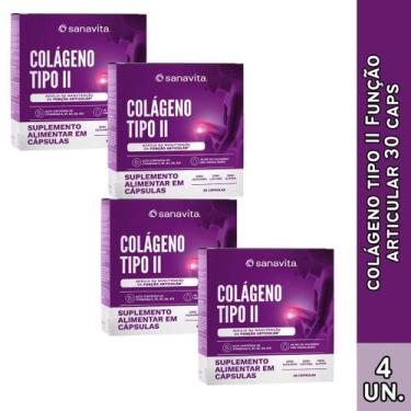 Imagem de Colágeno Tipo II Função Articular Sanavita 30 Cápsulas, 4UND