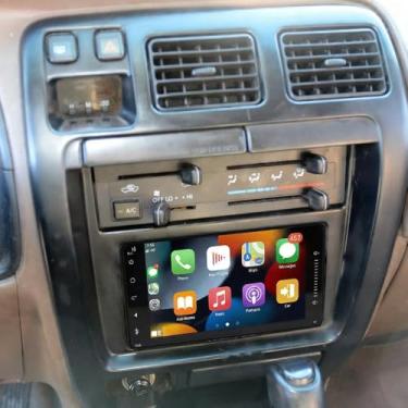 Imagem de Estéreo automotivo duplo Din 2+32G para Toyota 4 Runner 1996-2002 rádio Ugrade 17.8 cm com tela sensível ao toque para 4 corredores, unidade principal 1996-2002 com câmera de backup, Android Auto GPS