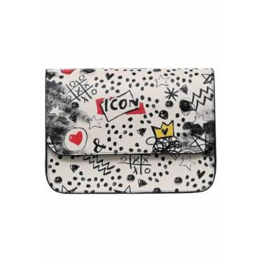 Imagem de DOGO Bolsas femininas – feitas à mão, couro vegano e design exclusivo bolsas transversais para mulheres, Ícone, Medium