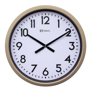 Imagem de Relógio De Parede 60cm Herweg Várias Cores 6463 Bege