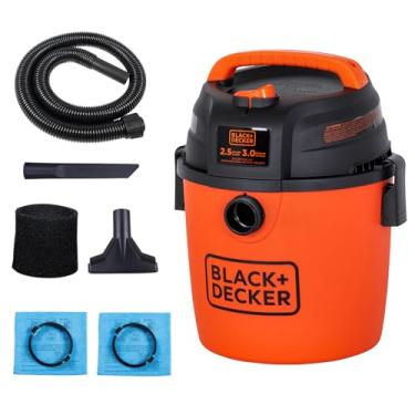 Imagem de BLACK+DECKER Compre aspirador molhado e seco, 2,5 galões 3 HP