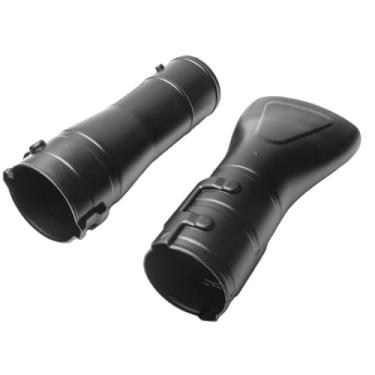 Imagem de Conjunto de tubo adaptador de soprador e bocal de extremidade plana para soprador de folhas sem fio XBU02Z X2 36V e XBU03 18V, alimentado por bateria, portátil