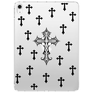 Imagem de VibrantFruitique Capa Y2k para iPad de 10,2 polegadas 2019/2020/2021, capa traseira de acrílico rígido de TPU (poliuretano termoplástico) rígido para iPad 7ª/8ª/9ª geração para mulheres