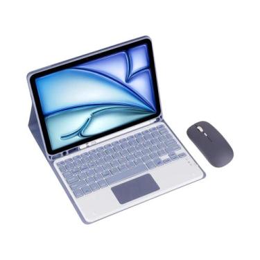 Imagem de Capa Com Teclado Para Samsung Galaxy Tab S10 FE De 10,9 Polegadas Com 