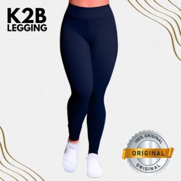 Imagem de Calça Legging K2b Feminina Original Tecido Grosso Leging Academia Fitn