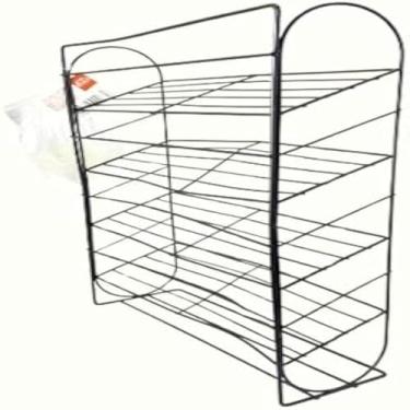 Imagem de Organizador intimo de roupa interior com quatro divisorias, estrutura preta, util