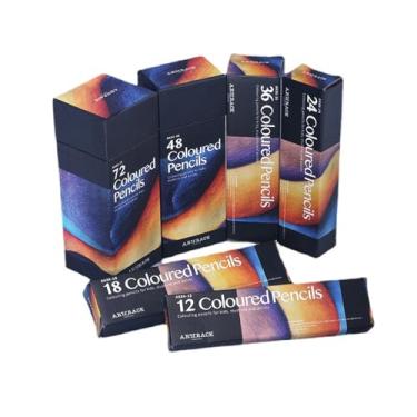 Imagem de 120 Lápis de Cor, Kit Profissional, Perfeito para Iniciantes, Artistas e Adultos, Pintura, Desenho