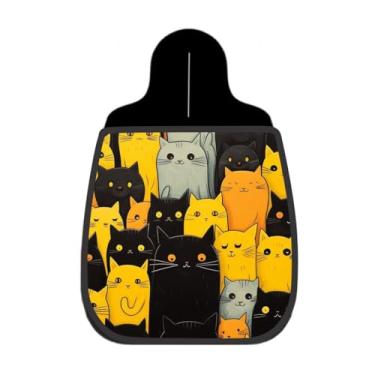 Imagem de Lixeira De Carro Organizador Gatos Arte Moderna