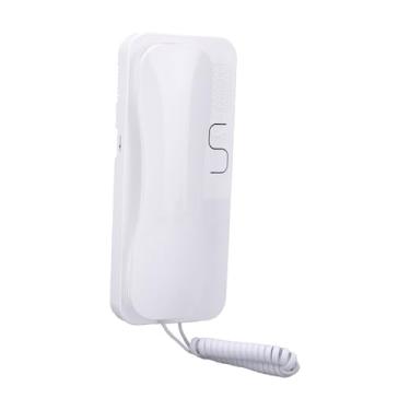 Imagem de Asixxsix Telefone Com Fio, Telefone Com Fio Vintage, Telefone Fixo Leve Montável Em Parede, Telefones de Parede retrô para Telefone Fixo, para Central de Atendimento de Escritórios de (Branca)