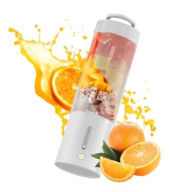 Imagem de Liquidificador Portátil para Milkshakes e Smoothies com Capacidade de 16OZ Potência 15W Tamanho Pessoal Carregamento Mag