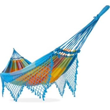 Imagem de Rede de Descanso Casal Dormir Grande Luxo Gigante(Colorida)