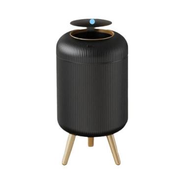 Imagem de Lixeira Automática Inteligente Pequena Com Sensor De Movimento Para Qu