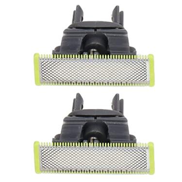Imagem de Irfora Lâminas de Barbear Em Forma de T de Aço Inoxidável, Lâminas de Barbear de 2 Unidades para QP2523, QP2530, QP6523 Com Longa Vida útil, Corte, Adequadas para Pessoas Diferentes
