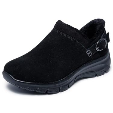 Imagem de Skechers Bota feminina Easy Going-Modern Time Hands Free Slip-ins Ankle Boot, Preto/preto, 36