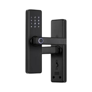 Imagem de Fechadura Biométrica De Porta Com Impressão Digital Em Vários Idiomas,
