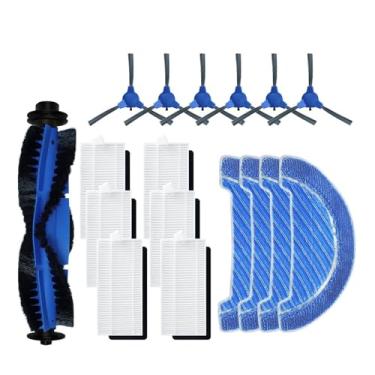 Imagem de Compatible Compatible With (Conga 1090 1790 Titanium Ultra) Vacuum Cleaner Main Side Brush Filter Mop Brush Cover Part Accessory Kit(Set 26)