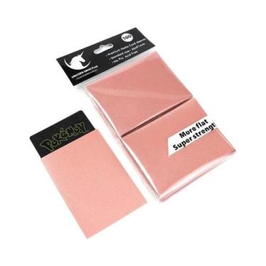 Imagem de Protetores De Cartas De TCG Matte 66x91mm 100PCS Tamanho Padrão Para C