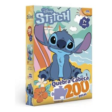 Imagem de Quebra-Cabeca 200 peças Lilo & Stitch Disney - Novo Papel