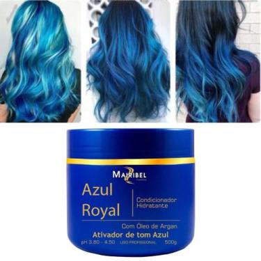 Imagem de Máscara Matizadora Azul Royal 500g Mairibel - Mairibel Cosméticos