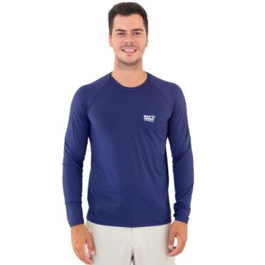 Imagem de Camiseta 100% poliamida dry fit com proteção solar UV+ 50 UVB com luva