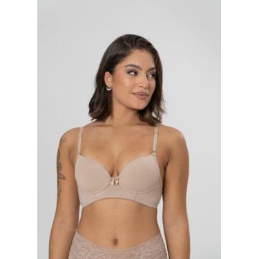 Imagem de Sutiã Básico Confort com Bojo - New Love, M, Chocolate