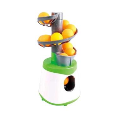 Imagem de Máquina De Lançamento De Bolas De Tênis De Mesa Portátil Com Fonte De 