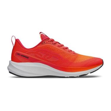 Imagem de Tênis Running Masculino Olympikus Pride 3 Laranja E Vermelho, Lrjvmh, 